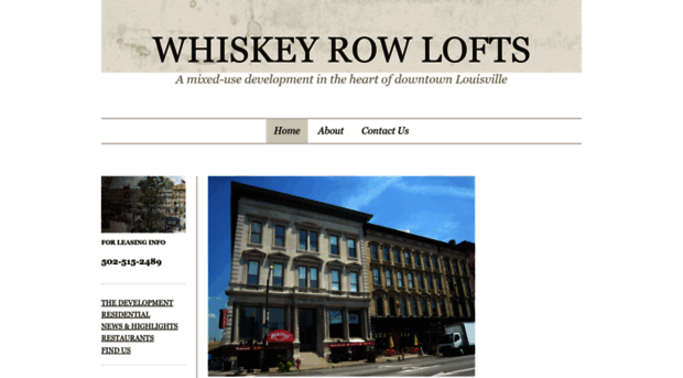 whiskeyrowlofts.com