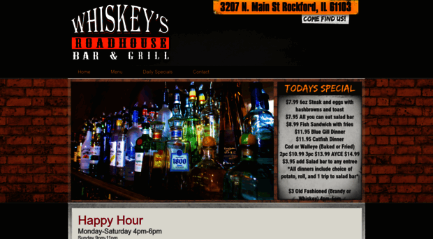 whiskeysroadhouse.com