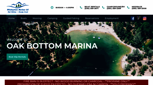 whiskeytownmarinas.com