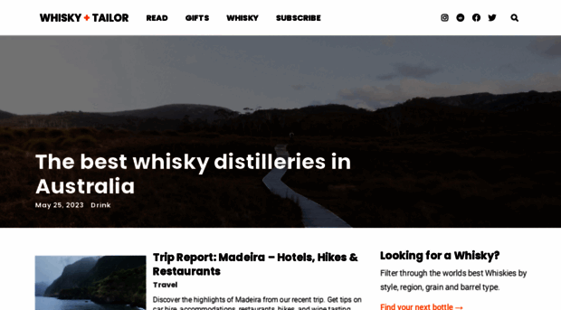 whiskyandtailor.com