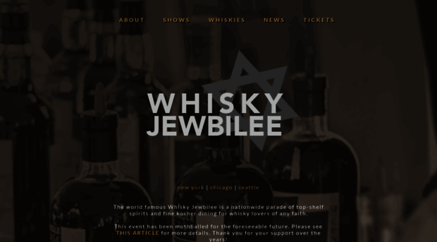 whiskyjewbilee.com