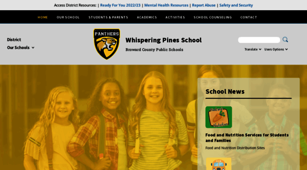 whisperingpines.browardschools.com