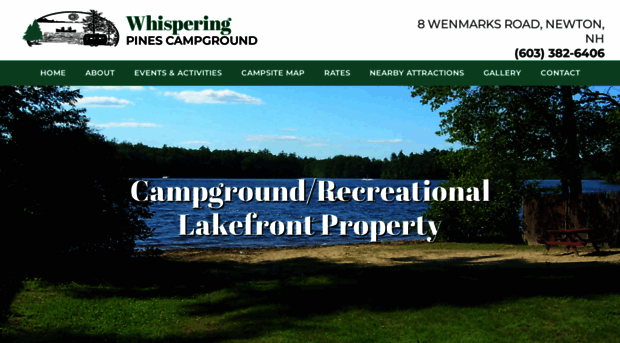 whisperingpinescamp.com