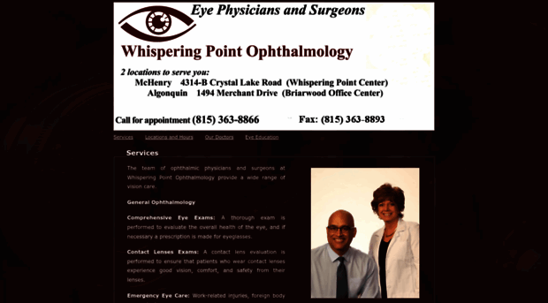 whisperingpointophthalmology.com