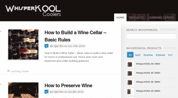 whisperkoolcoolers.com