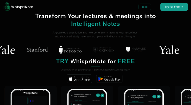 whisprinote.com