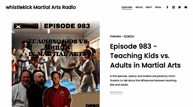 whistlekickmartialartsradio.com