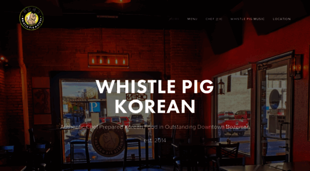 whistlepigkorean.com