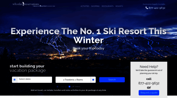 whistlerbcreservations.com