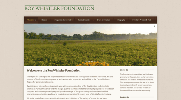 whistlerfoundation.org