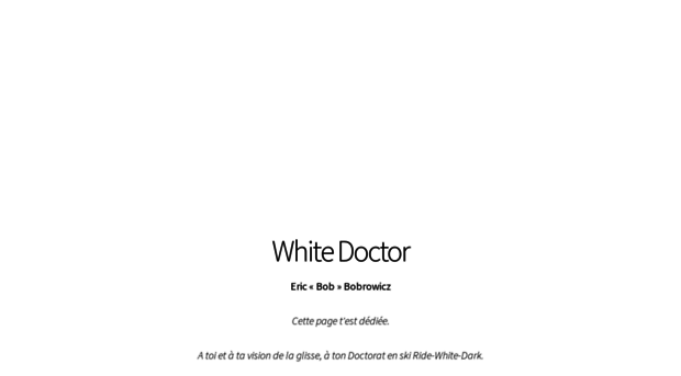 white-doctor.com