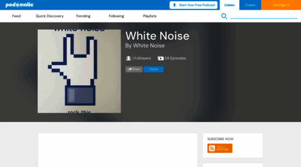 white-noise-radio-show.podomatic.com