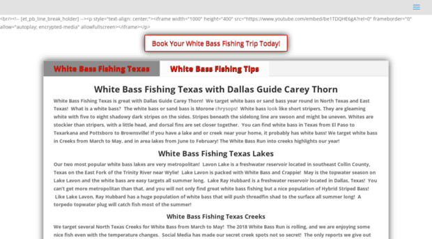 whitebassfishingtexas.com