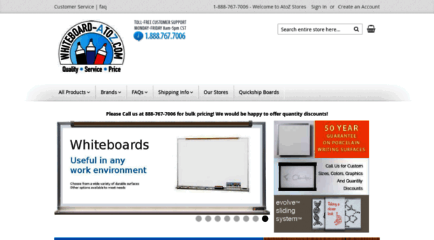 whiteboard.atozstores.com