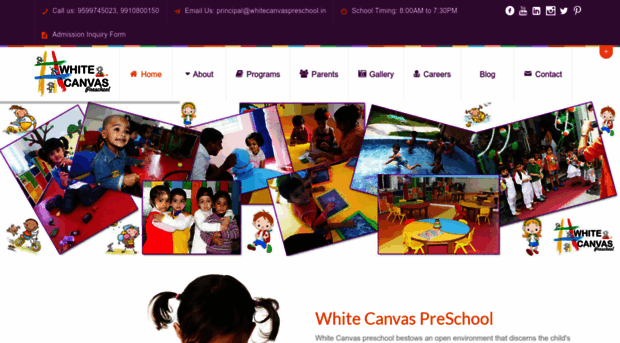 whitecanvaspreschool.in