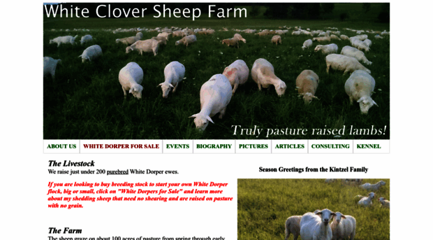 whitecloversheepfarm.com