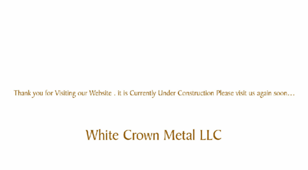 whitecrownmetal.com