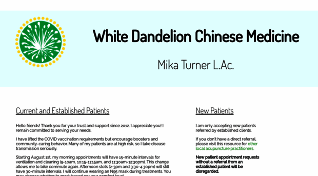whitedandelionchinesemedicine.com