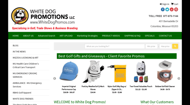 whitedogpromos.com