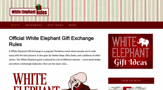 whiteelephantrules.com