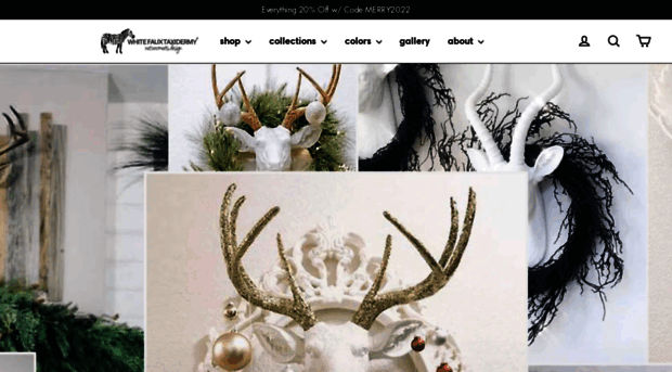 whitefauxtaxidermy.com