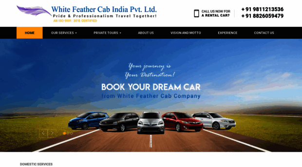 whitefeathercab.com