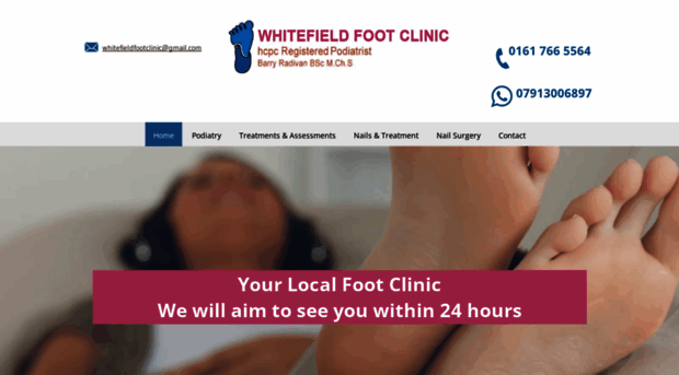 whitefieldfootclinic.co.uk