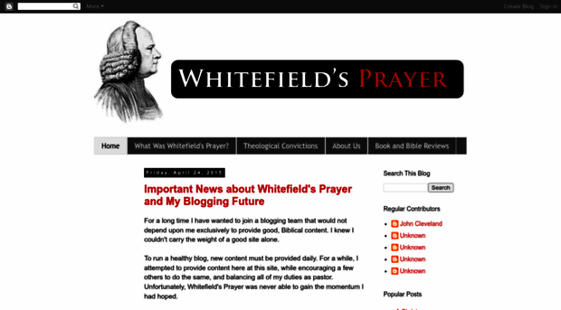 whitefieldsprayer.blogspot.com