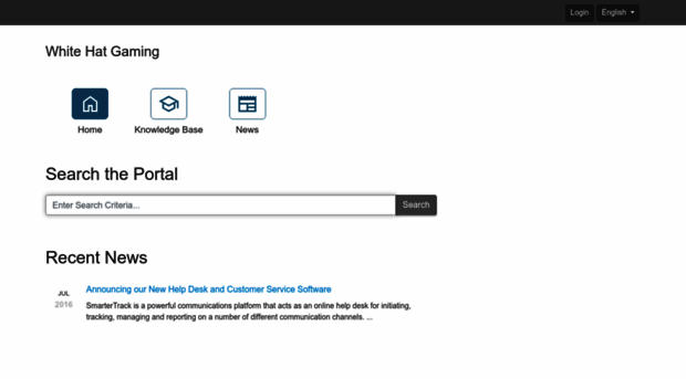 whitehatgaming.smartertrack.com