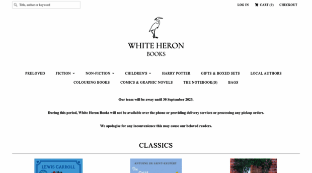 whiteheronbooks.com