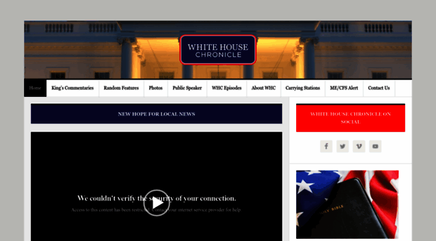 whitehousechronicle.com