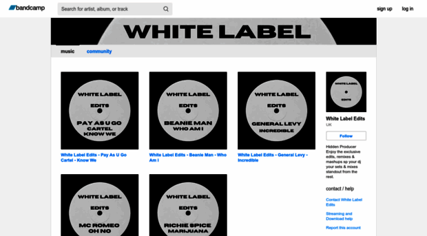 whitelabeledits.bandcamp.com