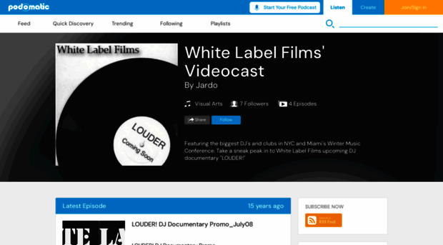 whitelabelfilms.podomatic.com