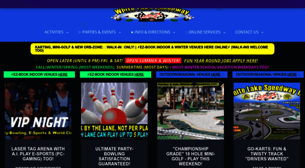 whitelakespeedway.com