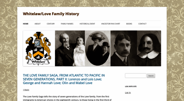 whitelawlovefamilyhistory.com