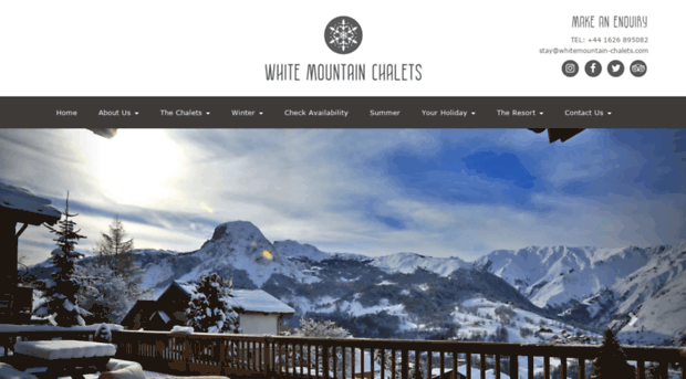 whitemountain-chalets.com