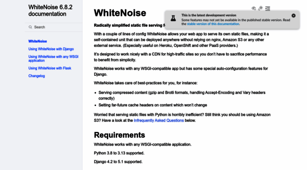 whitenoise.readthedocs.io