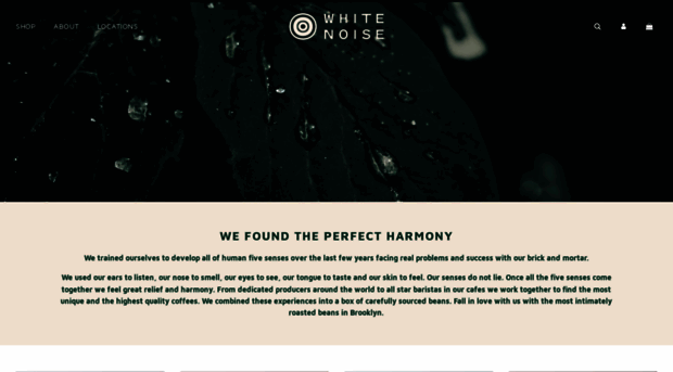whitenoisecoffeeco.com