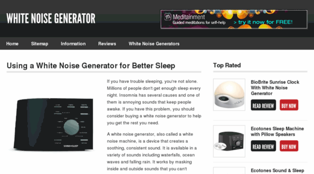 whitenoisegeneratorhq.com