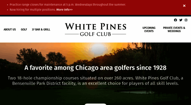 whitepinesgolf.com