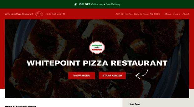 whitepointpizzarestaurant.com