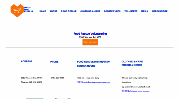 whiteponyexpress.volunteerlocal.com
