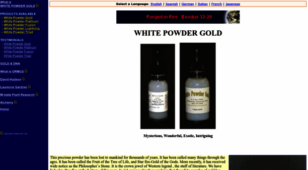 whitepowdergold.com