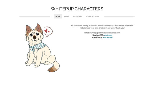 whitepupcharacters.weebly.com