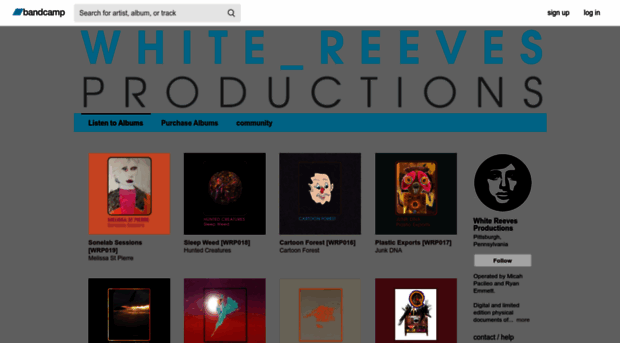 whitereevesproductions.bandcamp.com