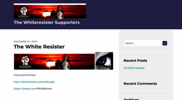 whiteresistersupporters.wordpress.com