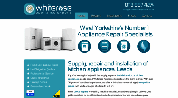 whiteroseappliance.co.uk