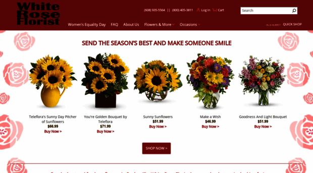 whiterosefloristwi.com