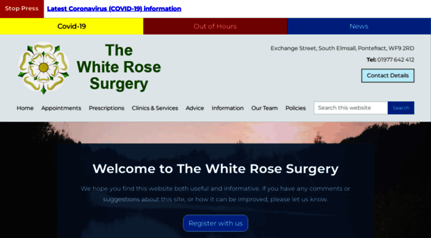 whiterosesurgery.co.uk
