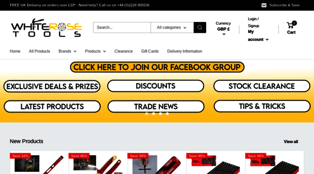 whiterosetools.co.uk